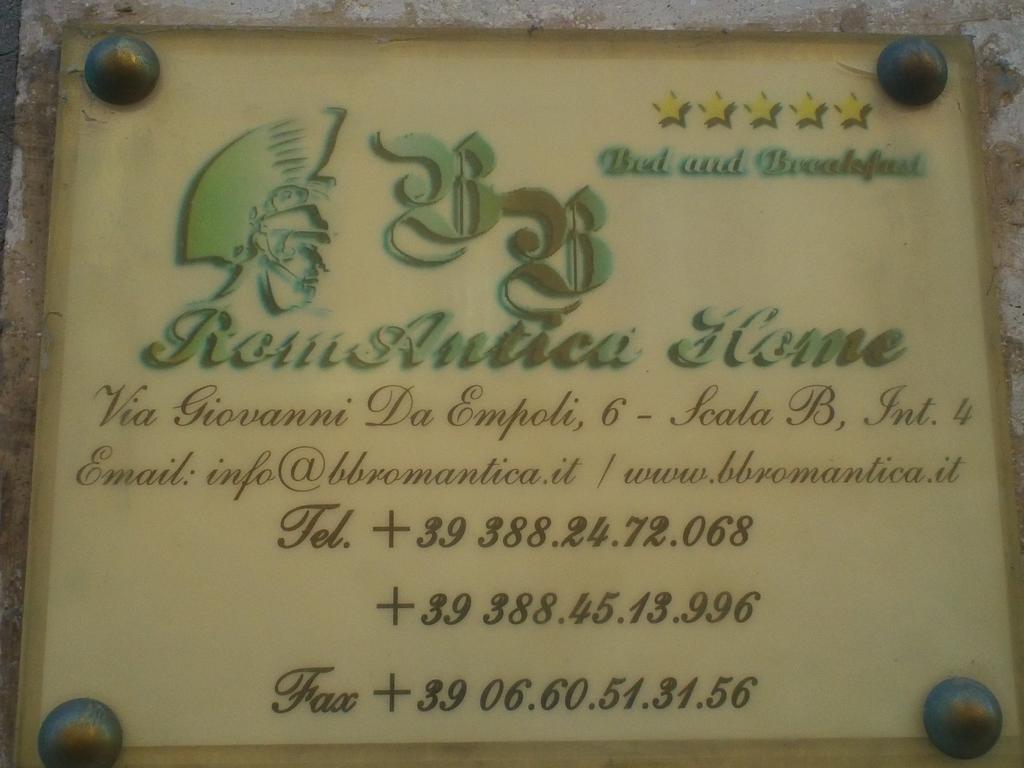 B&B Romantica Home Exteriör bild